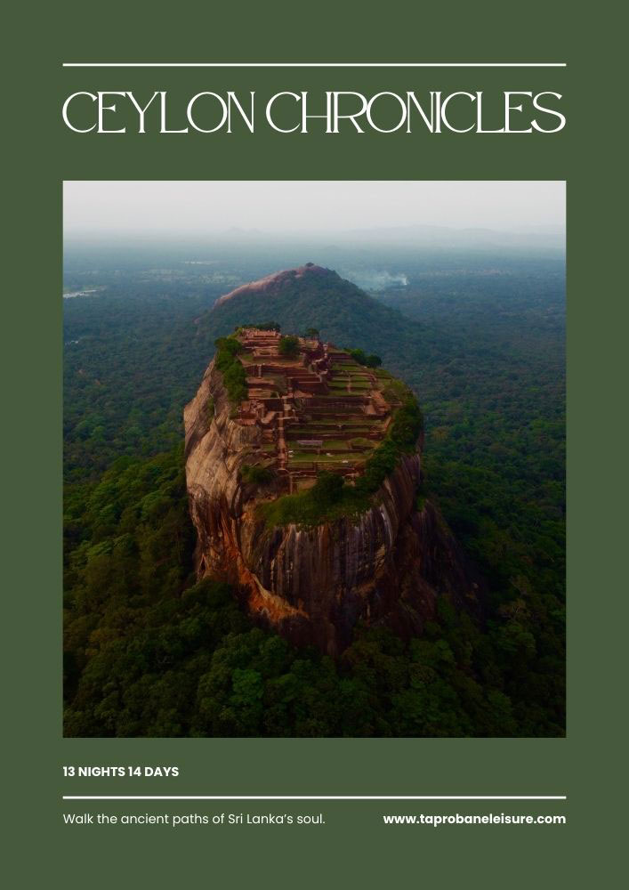 CEYLON CHRONICLES Taprobane Leisure